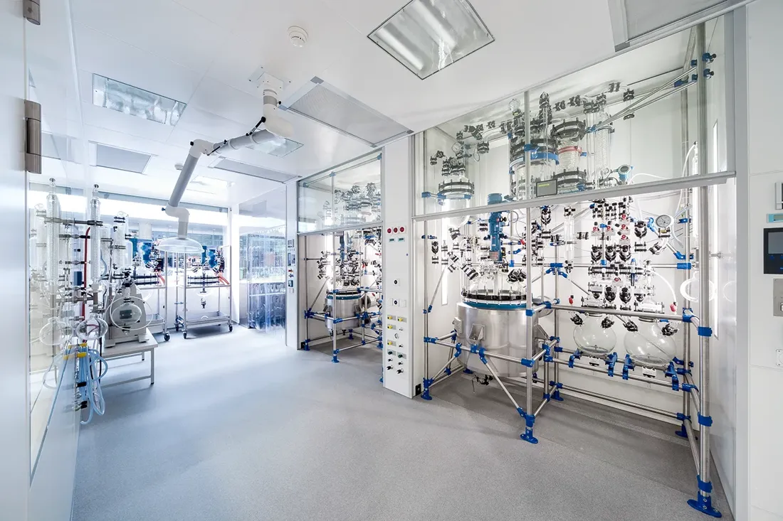 Labor- und Anlagentechnik in Glas
