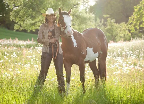 Shooting mit Pferd