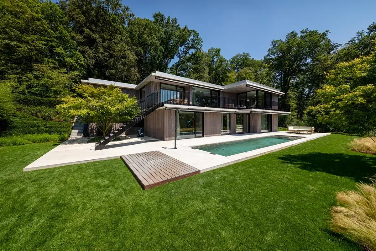 Architekturfotografie — moderne Villa