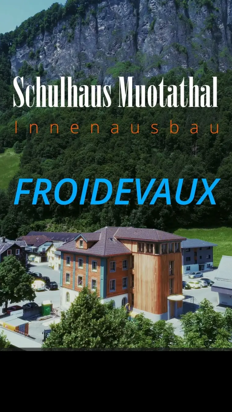 Still from the documentary about the old schoolhouse in Muotathal